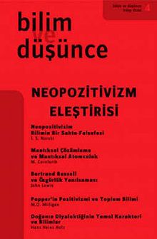 Bilim ve Düşünce 4 / Neopozitivizm Eleştirisi