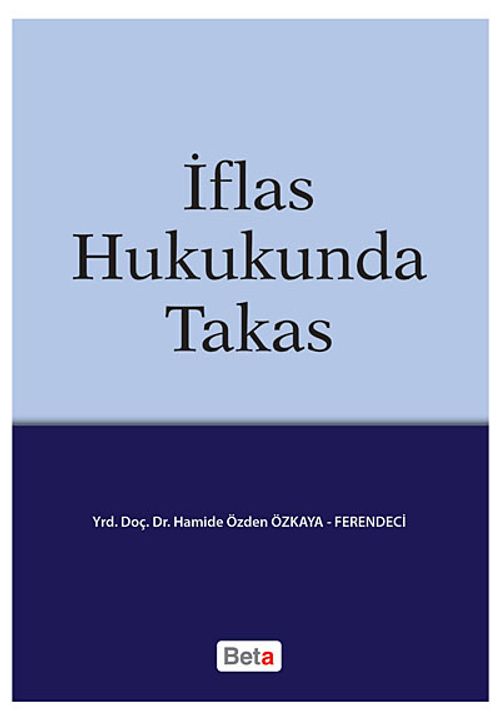 İflas Hukukunda Takas