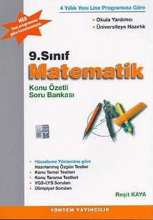 9. Sınıf Matematik Konu Özetli Soru Bankası
