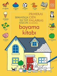 İspanyolca İlk Yüz Sözcük Boyama Kitabı