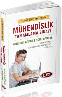 Mühendislik Tamamlama Sınavı Konu Anlatımlı Soru Bankası
