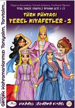 Türk Dünyası Yerel Kıyafetler -2 / Hikayeli Boyama Kitabı -15