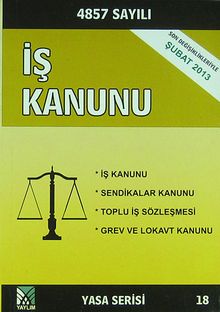 İş Kanunu (Yasa Serisi 18)