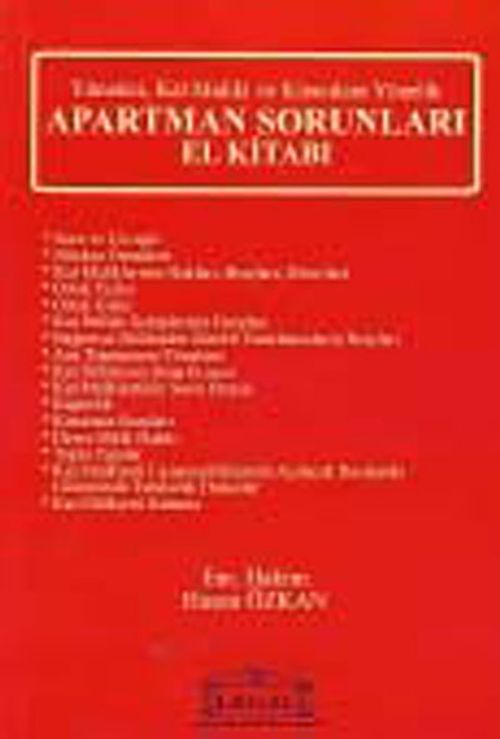 Apartman Sorunları El Kitabı