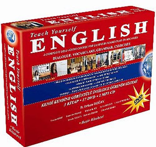 Kendi Kendinize Görüntülü İngilizce Öğrenim Seti / Teach Yourself English (3 Kitap+17 Dvd)