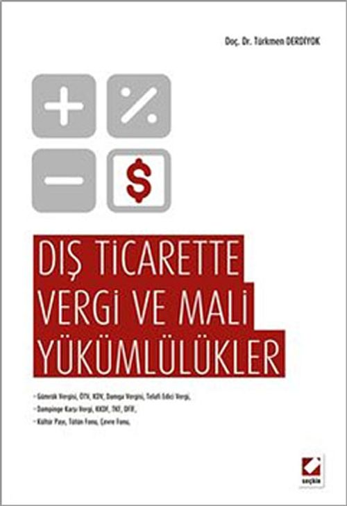 Dış Ticarette Vergi ve Mali Yükümlülükler