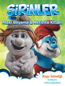 Şirinler - Maxi Boyama ve Aktivite Kitabı