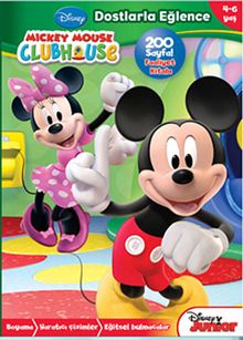 Mmch Dostlarla Eğlence - 200 Sayfa Faaliyet Kitabı (4-6 Yaş)