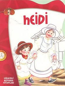Heidi / Hikayeli Boyama Kitapları