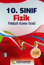 10.Sınıf Fizik Yıldızlı Konu  Testi (36 Test 72 Sayfa)