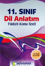 11.Sınıf Dil Anlatım Yıldızlı Konu Testi (24 Test 48 Sayfa)