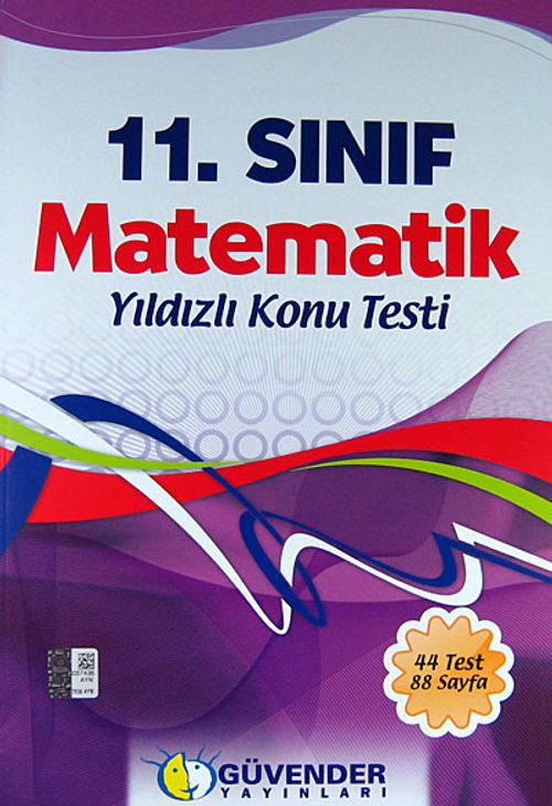11.Sınıf Matematik Yıldızlı Konu Testi (44 Test 88 Sayfa)
