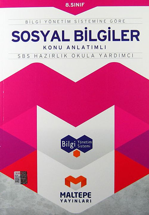 8. Sınıf Sosyal Bilgiler Konu Anlatımlı-SBS Hazırlık Okula Yardımcı / Bilgi Yönetim Sistemine Göre
