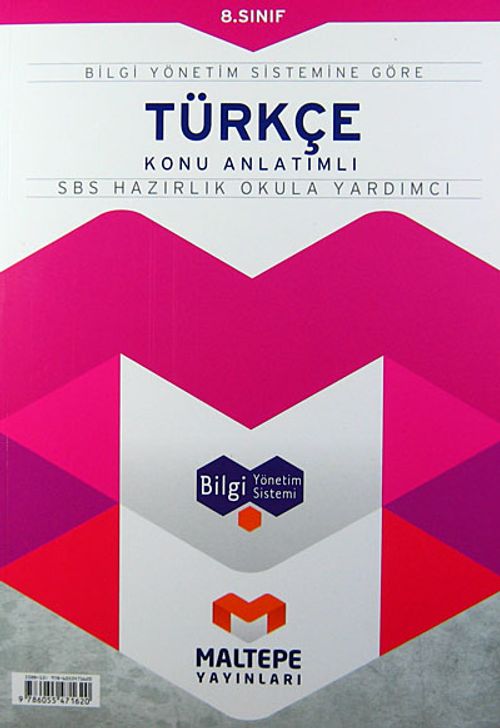 8. Sınıf Türkçe Konu Anlatımlı-SBS Hazırlık Okula Yardımcı / Bilgi Yönetim Sistemine Göre