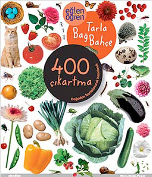 Eğlen Öğren Tarla Bağ Bahçe 400 Çıkartma