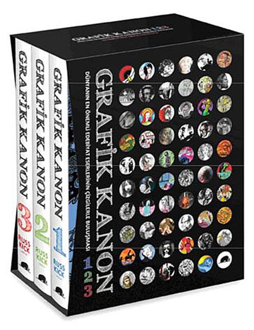 Grafik Kanon (3 Cilt) & Dünyanın En Önemli Edebiyat Eserlerinin Çizgilerle Buluşması