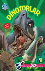 3D Dinozorlar & (Üç Boyutlu 3D Gözlük İle) (Boyama Aktiviteli)