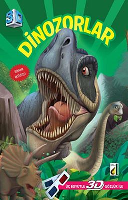 3D Dinozorlar & (Üç Boyutlu 3D Gözlük İle) (Boyama Aktiviteli)