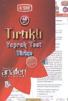 4. Sınıf Türkçe Tırtıklı Yaprak Test  (48 Adet)
