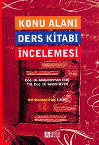Konu Alanı Ders Kitabı İncelemesi (Abdurrahman Kılıç-Serdal Seven)