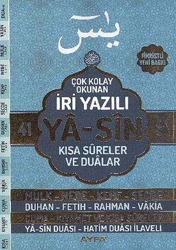 41 Yasin Çok Kolay Okunan İri Yazılı (Kod:142)