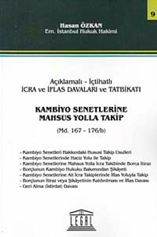 Kambiyo Senetlerine Mahsus Yolla Takip
