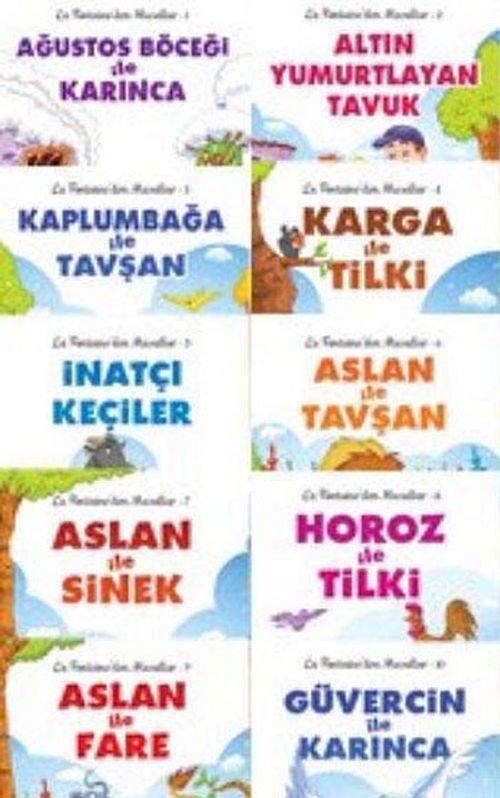 La Fontaineden Masallar (10 Kitap)