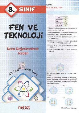 8.Sınıf Fen ve Teknoloji Konu Değerlendirme Testleri