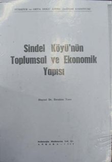 Sindel Köyünün Toplumsal Ve Ekonomik Yapısı (3-D-7)