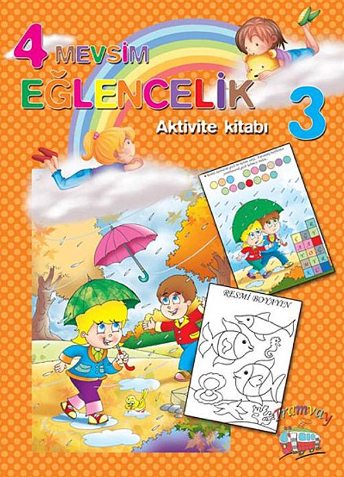 4 Mevsim Eğlencelik Aktivite Kitabı -3
