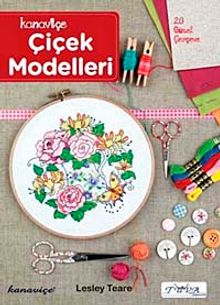 Kanaviçe Çiçek Modelleri / Lesley Teare