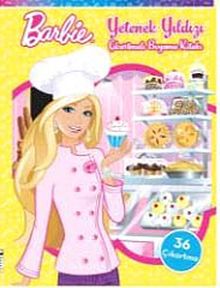 Barbie Yetenek Yıldızı / Çıkartmalı Boyama