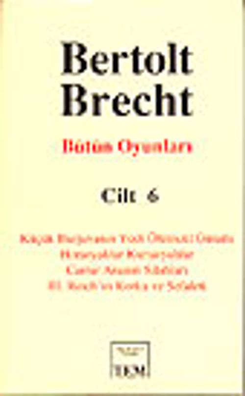 Bütün Oyunları Cilt 6