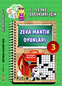 Zeka Mantık Oyunları 3 & 7- 12 Yaş Çocukları İçin