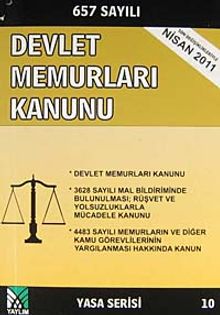 657 Sayılı Devlet Memurları Kanunu / Yasa Serisi 10