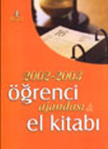 2002-2003 Öğrenci Ajandası El Kitabı