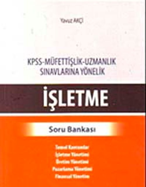 İşletme Soru Banaksı