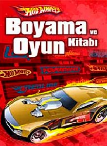 Hot Wheels Boyama ve Oyun Kitabı
