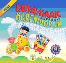 Boyayarak Alfabeyi Öğreniyorum