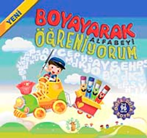 Boyayarak Alfabeyi Öğreniyorum