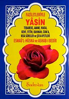 Yasin & Tebareke, Amme, Vakıa, Kehf, Fetih, Rahman, Cum'a, KısaSureler ve Şifa Ayetleri Esmaü'l Hüsna ve Ashab-ı Bedir (Orta Boy)