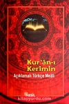 Kur'an-ı Kerimin Açıklamalı Türkçe Meali