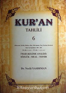 Kur'an Tahlili 6.Cilt - Dr. Necla Yasdıman