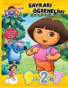 Dora - Sayıları Öğrenelim / Çıkartmalı Faaliyet Kitabı