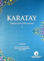 Karatay Tarih-Kültür-Sanat (2 Cilt Takım) (20-A-8)