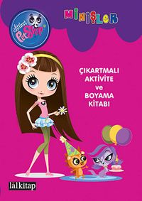 Minişler Çıkartmalı Aktivite ve Boyama Kitabı 1