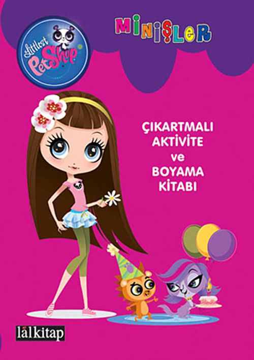 Minişler Çıkartmalı Aktivite ve Boyama Kitabı 1