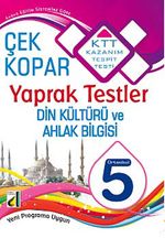 5. Sınıf Din Kültürü ve Ahlak Bilgisi Çek Kopar Yaprak Testler