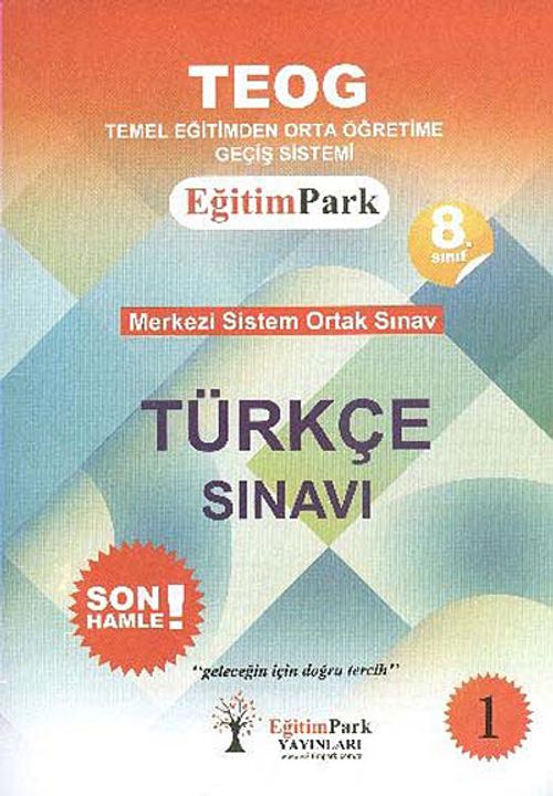 8. Sınıf Merkezi Sistem Ortak Sınavı  Türkçe Sınavı Son Hamle Denemeleri