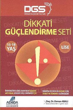 Dikkati Güçlendirme Seti (15-18 Yaş Lise)